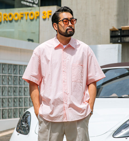 (XL-4XL)<br>푸벨 short-sleeved shirt