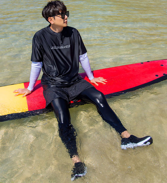 (L-6XL)<BR>콜포드 rashguard 롱워터레깅스