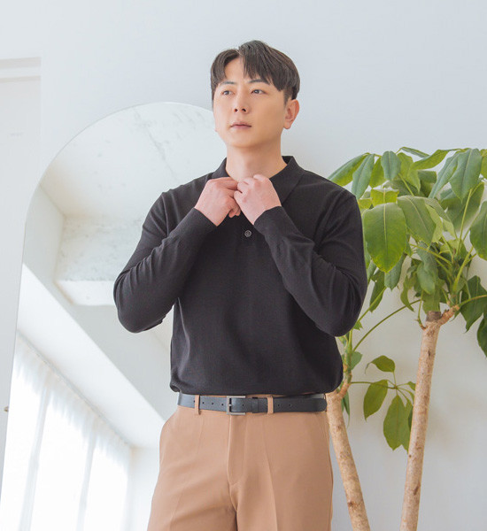 (L~4XL)<br>미텐더 Kara long-sleeved knitwear