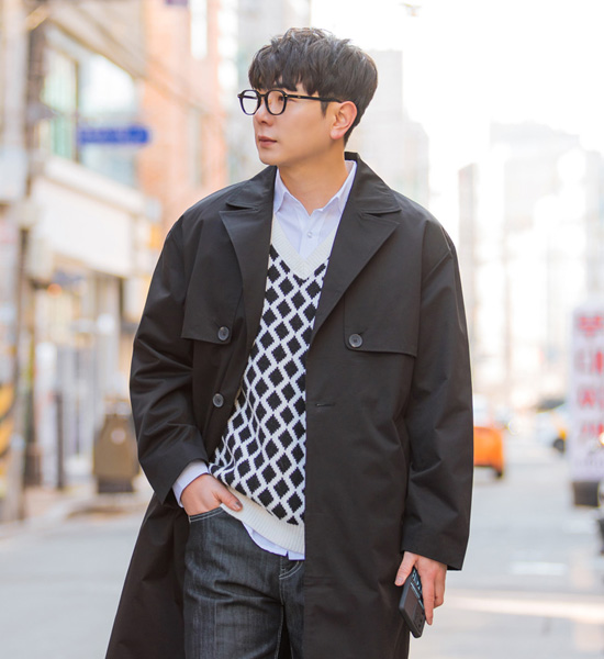 (L-5XL)<BR>파스텐 Coat