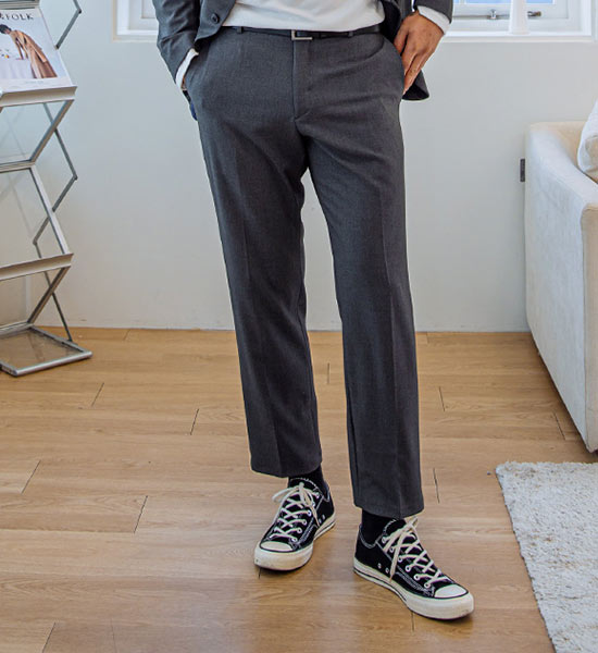 (M-6XL)<BR>나이브스 Back banding Slacks <br><font color=