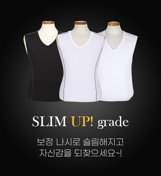 (M-4XL)<br>몸짱! correction sleeveless shirt(Round/V-neck)<br><font color=