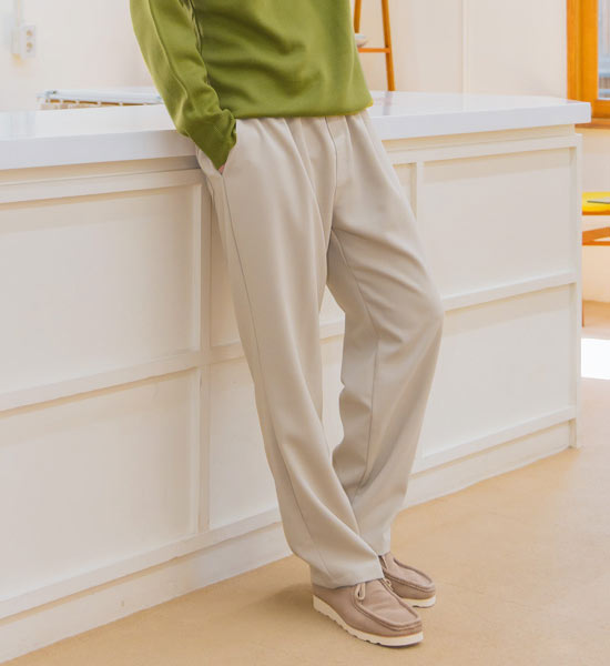 (XL-6XL)<br>포르샤우 banding pants <br><font color="#098a09"><B>Select length (Basic,Long+10cm)</B></font>