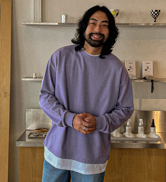 (L-6XL)<br>린멋  a long-sleeved t-shirt