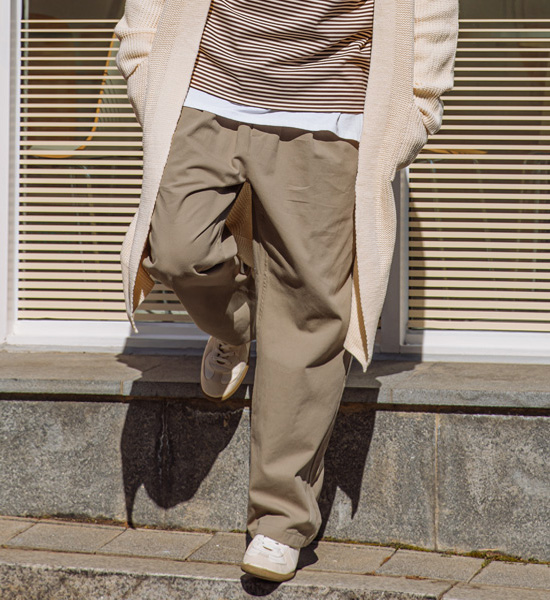 (L-5XL)<BR>카스코 wide banding pants <br><font color="#098a09"><B>Select length (Basic,Long+10cm)</B></font>