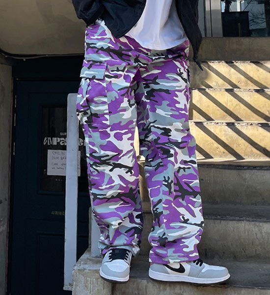 (L~5XL)<BR>킬문 밀리터리 Back banding cargo pants