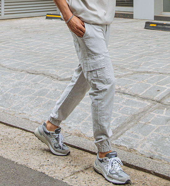 (S~6XL)<BR>비델라 Cargo 뒷밴딩조거팬츠