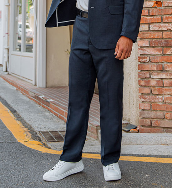 (L~5XL)<BR>브라이언 Banding Slacks