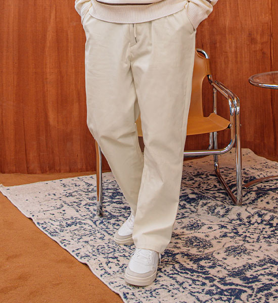 (S-2XL)<br>테이큰 banding pants <br><font color="#098a09"><B>Select length (Basic,Long+10cm)</B></font>
