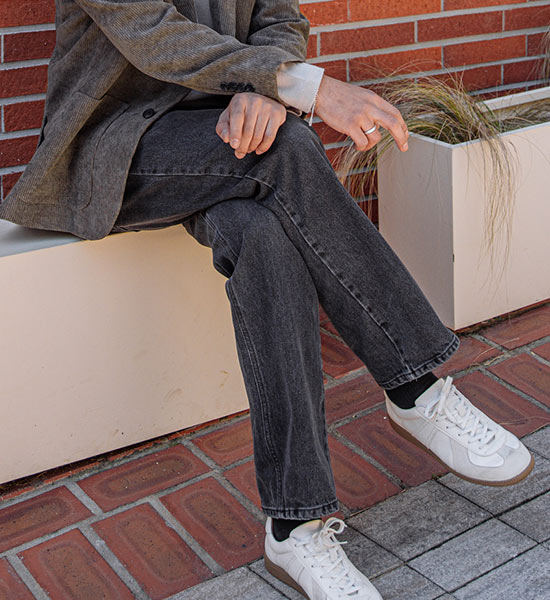 (L~4XL)<BR>튜펜 denim pants 1060