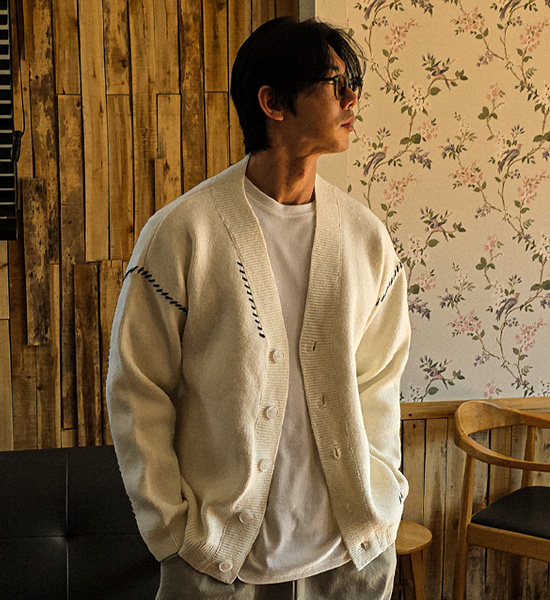 (L-5XL)<BR>코운다 Cardigan
