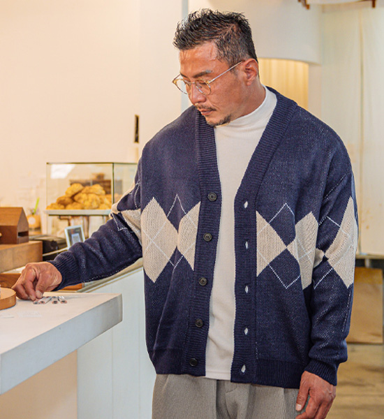 (XL~6XL)<BR>카탄두 Cardigan
