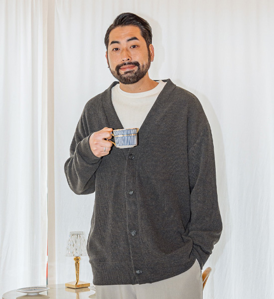 (XL-5XL)<BR>보르누 Cardigan 565