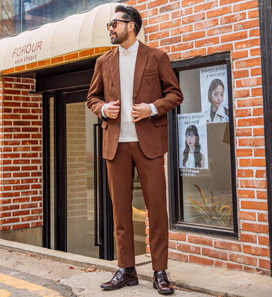 (M-5XL)<BR>테이버 Jacket+헤이그 Slacks