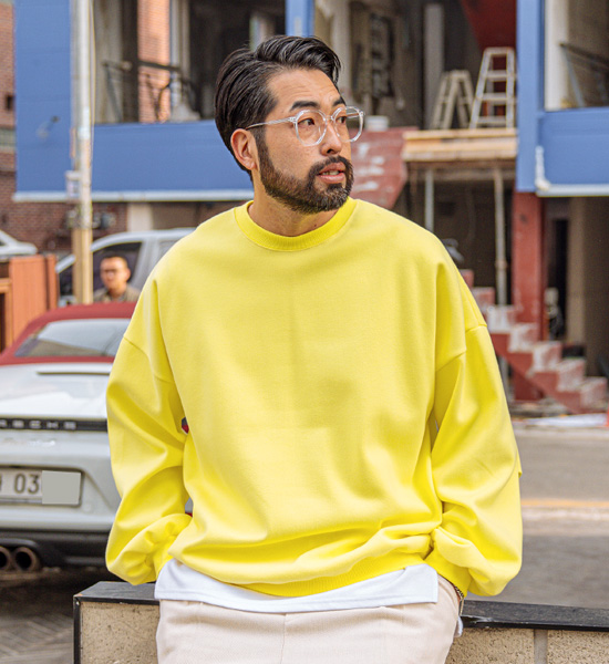 (XL-6XL)<br>슈크너 man-to-man T