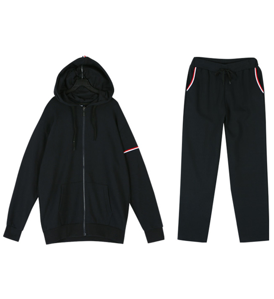 (M-4XL)<BR>잡아준다면 Hoodies zip up+어려보여 3줄슬림밴딩팬츠