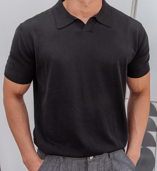 (L~5XL)<br>킨토어 Kara short-sleeved knitwear