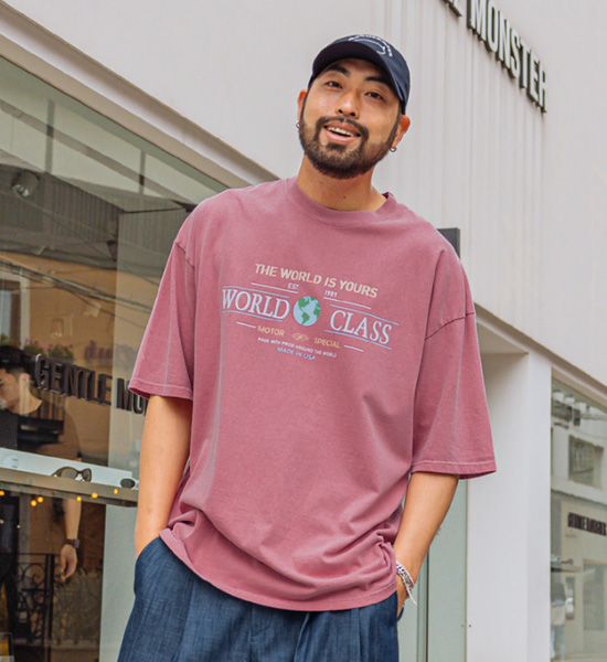 (L-5XL)<br>모크라 Short T shirts