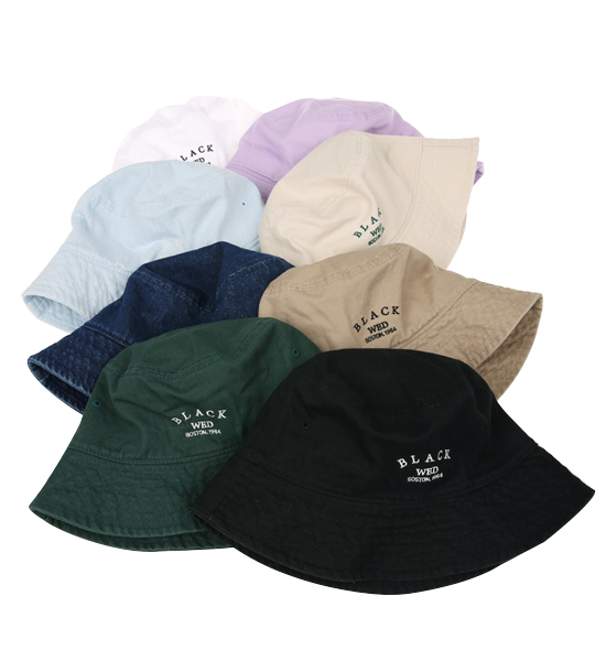 시카니 bucket hat(BLACKWED)