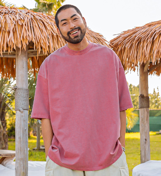 (XL-6XL)<br>마키아스 incised short-sleeved T-shirt