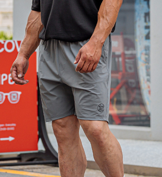 (L-6XL)<BR>보카도니 실리콘패치<br>쿨링 Banding Shorts<br><font color="#072c81"><B>[ W.DNA ]</B></font>