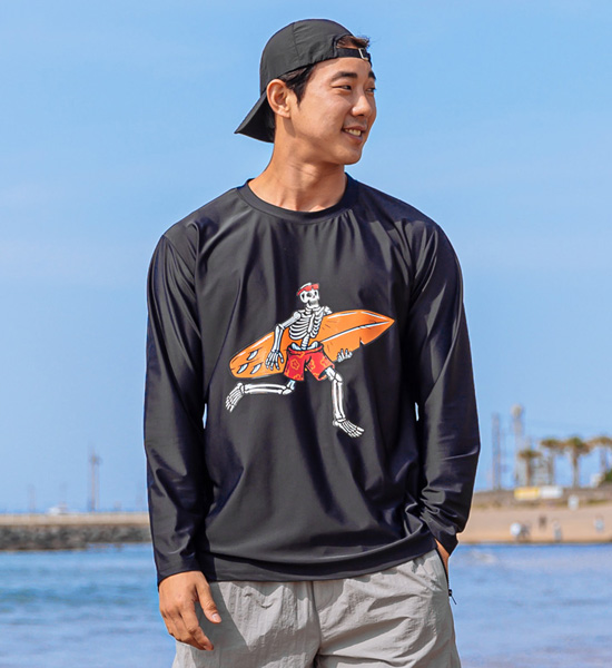 (XL-6XL)<br>서핑스컬 Creora rashguard
