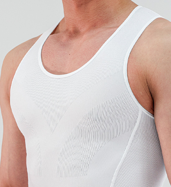 (M-6XL)<br>미클리 Functional correction sleeveless shirt