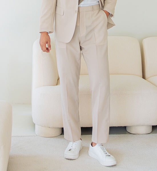 (M-5XL)<BR>나즈닌 Back banding slacks