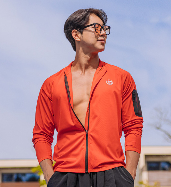 (L~5XL)<BR>니카시오 Zip up<br><font color=