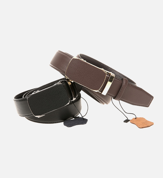 (Wearable up to 48 inches)<BR>도나리 Cowhide automatic belt(4402square)