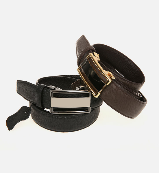 (Wearable up to 48 inches)<BR>토게피 Cowhide automatic belt(4371센터프레임)