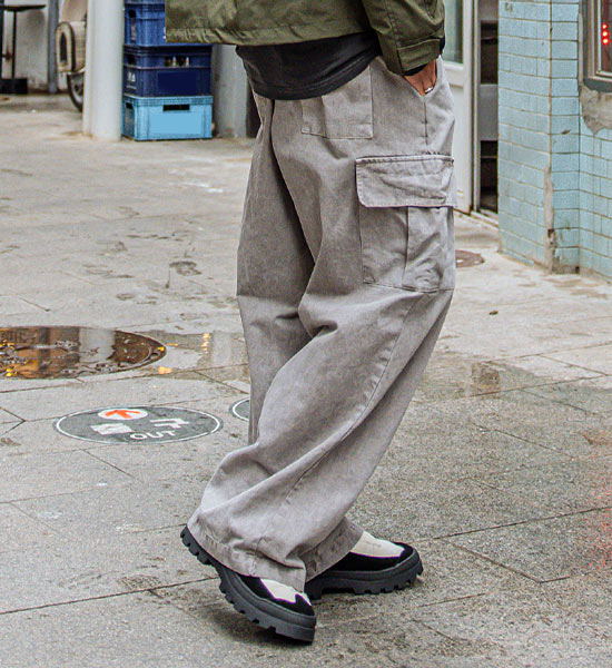 (XL-6XL)<BR>슈샤티 cargo-banding pants