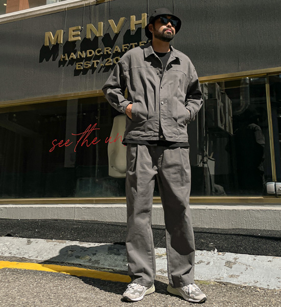 (XL-6XL)<BR>티렉스 Wide banding pants <br><font color="#098a09"><B>Select length (Basic,Long+8cm)</B></font>
