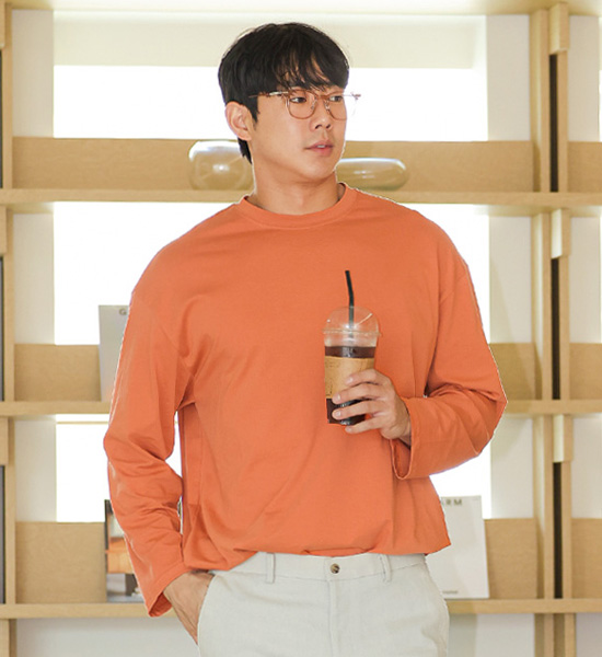 (L-5XL)<br>스투파트 a long-sleeved t-shirt