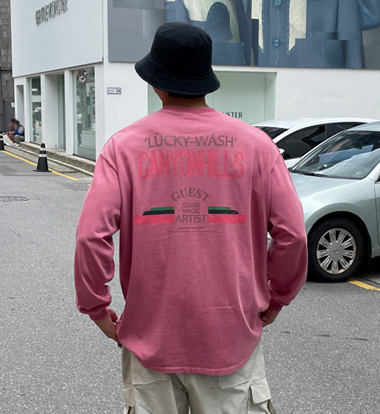 (XL-6XL)<br>캐니힐 a long-sleeved t-shirt