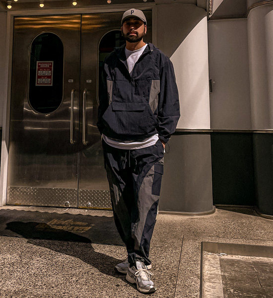 (XL-6XL)<BR>코토파 Hood anorak+아바론 cargo-banding pants