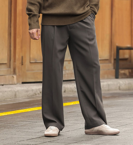 (S-5XL)<BR>마틸라 Back banding Slacks