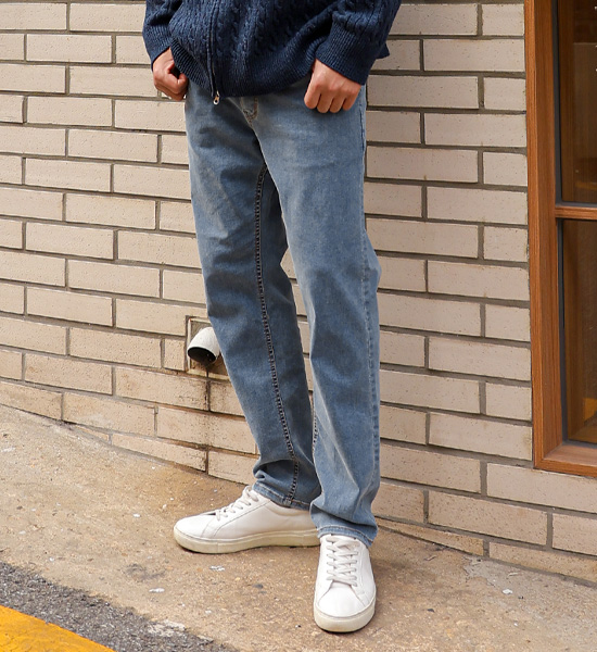 (M-6XL)<BR>디오누 Hidden banding Tapered denim pants <br><font color="#098a09"><B>Select length (Basic,Long+10cm)</B></font><BR><B><FONT COLOR="#ff4800">[Additional discount]</FONT></B>