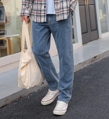 (M-6XL)<BR>디오누 Hidden banding Tapered denim pants <br><font color="#098a09"><B>Select length (Basic,Long+10cm)</B></font><BR><B><FONT COLOR="#ff4800">[Additional discount]</FONT></B>