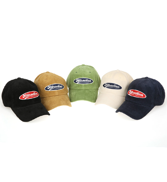 코츠덤 Corduroy ball cap(ATTRACTION)