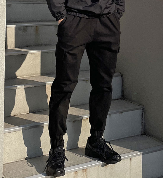(L-4XL)<BR>노크나니 banding jogger pants