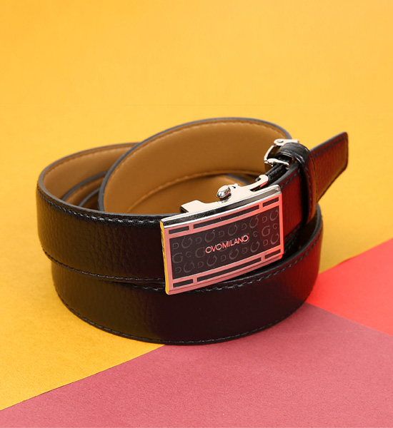 (Wearable up to 50 inches)<BR>델로즈 OVO밀라노 long automatic belt(G)