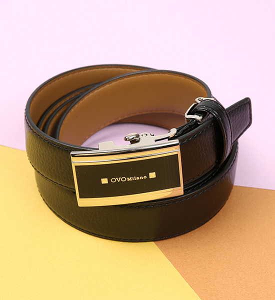 (Wearable up to 50 inches)<BR>킬다레 OVO밀라노 long automatic belt(square)