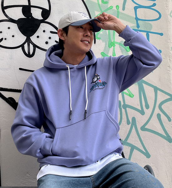 (L-5XL)<BR>펭퀸 Hoodie