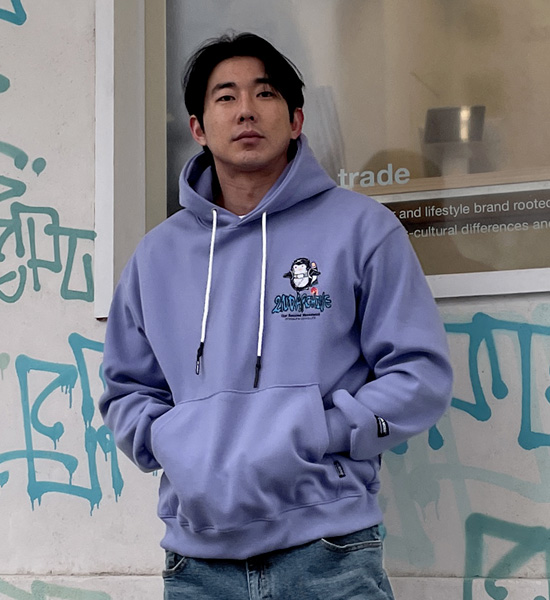 (L-5XL)<BR>펭퀸 Hoodie