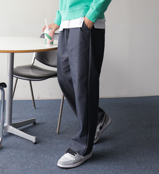 (2XL-5XL)<BR>마빙 Tapered fit banding cotton pants