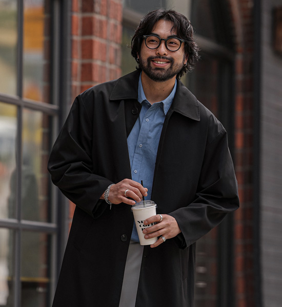 (L-5XL)<BR>트락스 Coat
