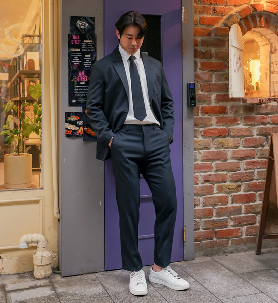 (M-5XL)<BR>코코란 Slim Fit Slacks