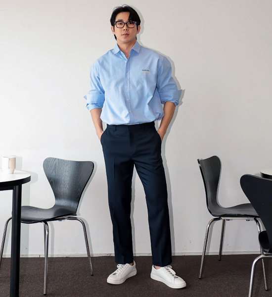 (M-5XL)<BR>코코란 Slim Fit Slacks