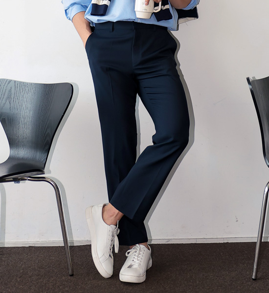 (M-5XL)<BR>코코란 Slim Fit Slacks